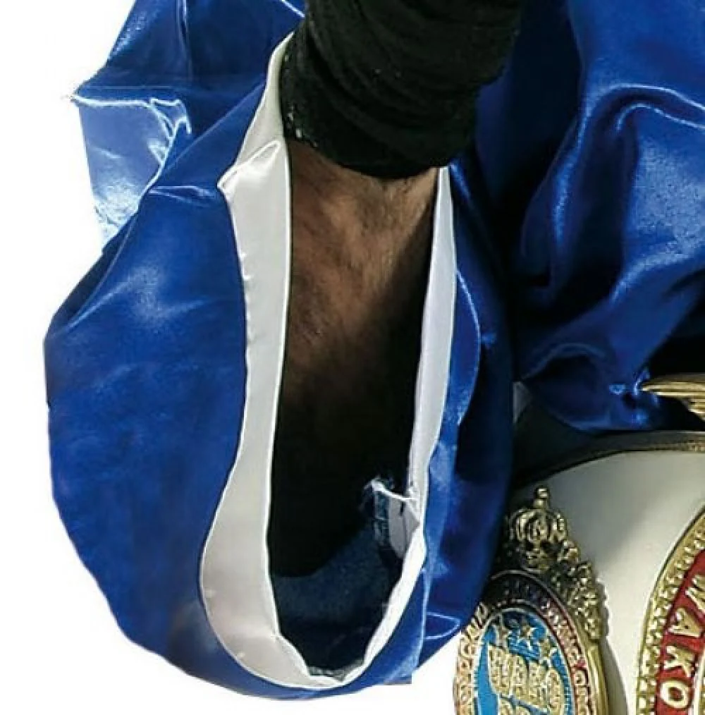 TOP TEN Boxing Robe - blue/white, 1919-6 - Image 3
