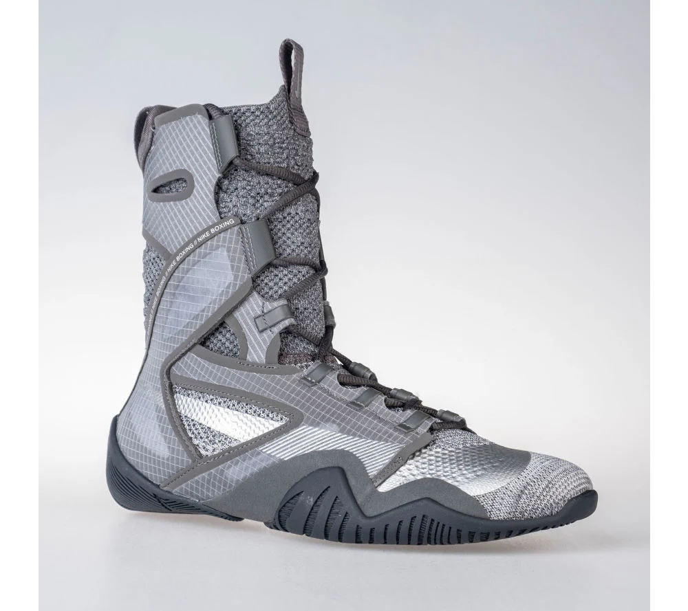 Boxing Shoes Nike HyperKO 2.0 - grey/ metallic silver - Image 3