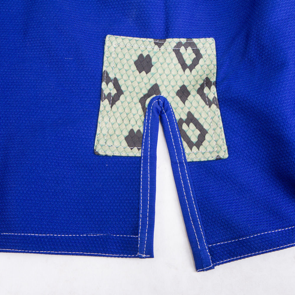 Fighter BJJ Gi Ripstop Uniform - blue, BJJBLU-04 - Image 5