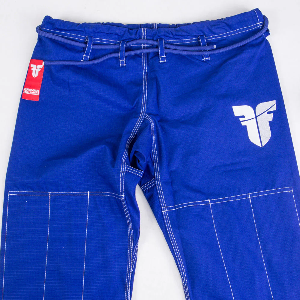 Fighter BJJ Gi Ripstop Uniform - blue, BJJBLU-04 - Image 7