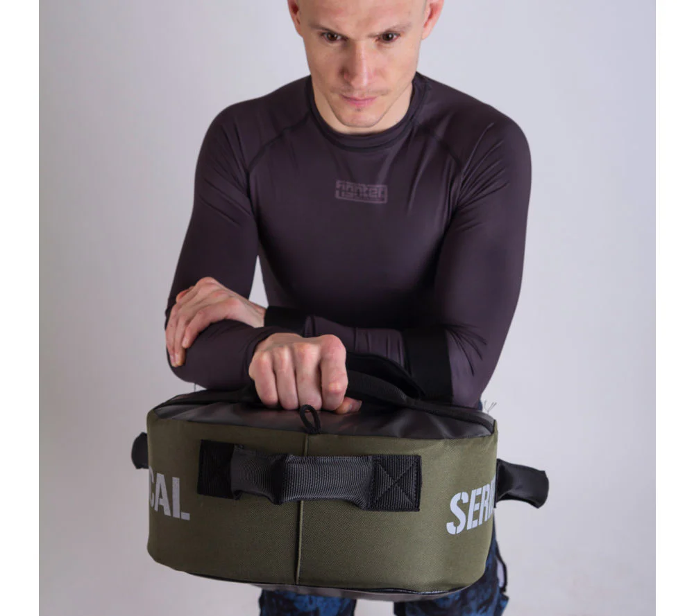 Fighter Kicking Shield - MULTI GRIP - TACTICAL SERIES - Green - Image 3