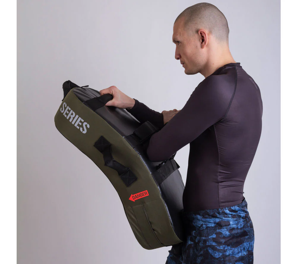 Fighter Kicking Shield - MULTI GRIP - TACTICAL SERIES - Green - Image 5