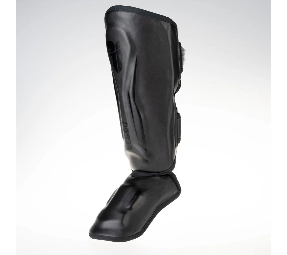 Fighter Shinguards Thai Ergo - black, FSG-004BR - Image 3
