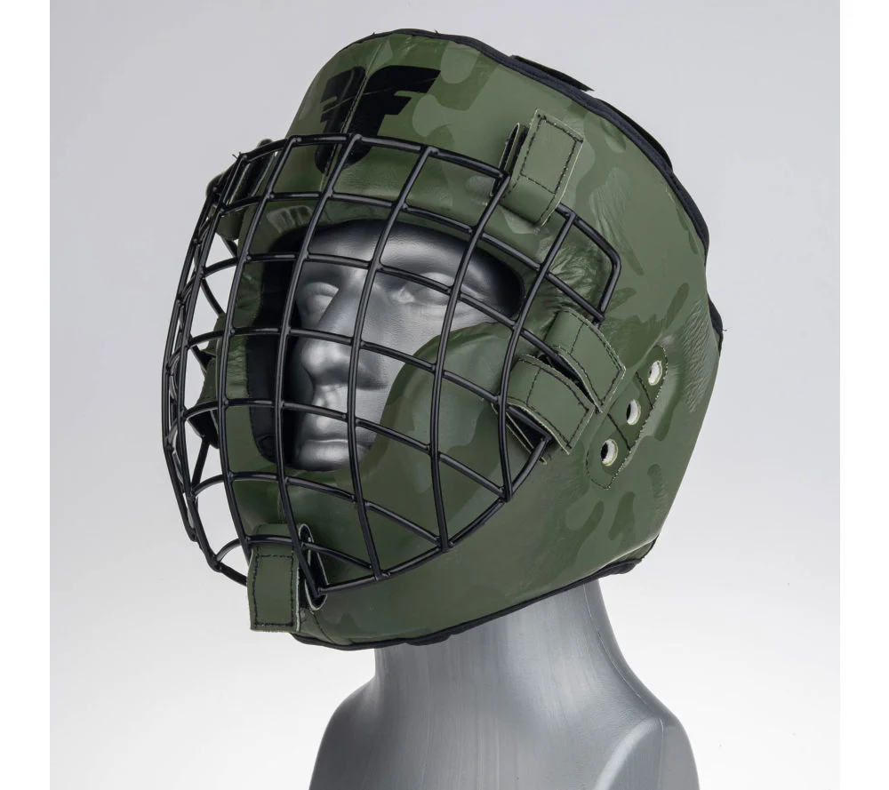 Fighter Shock Head Guard - khaki/camo - Image 3