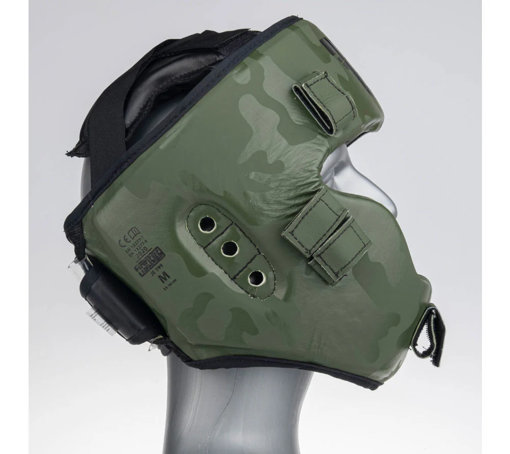 Fighter Shock Head Guard - khaki/camo - Image 4
