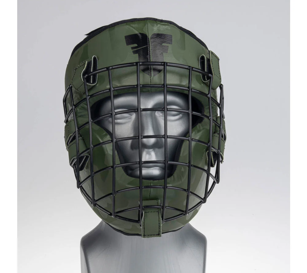 Fighter Shock Head Guard - khaki/camo - Image 8