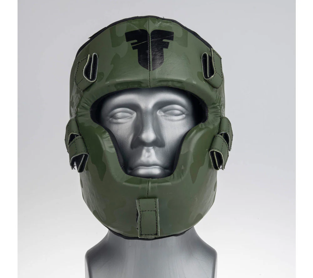 Fighter Shock Head Guard - khaki/camo - Image 9