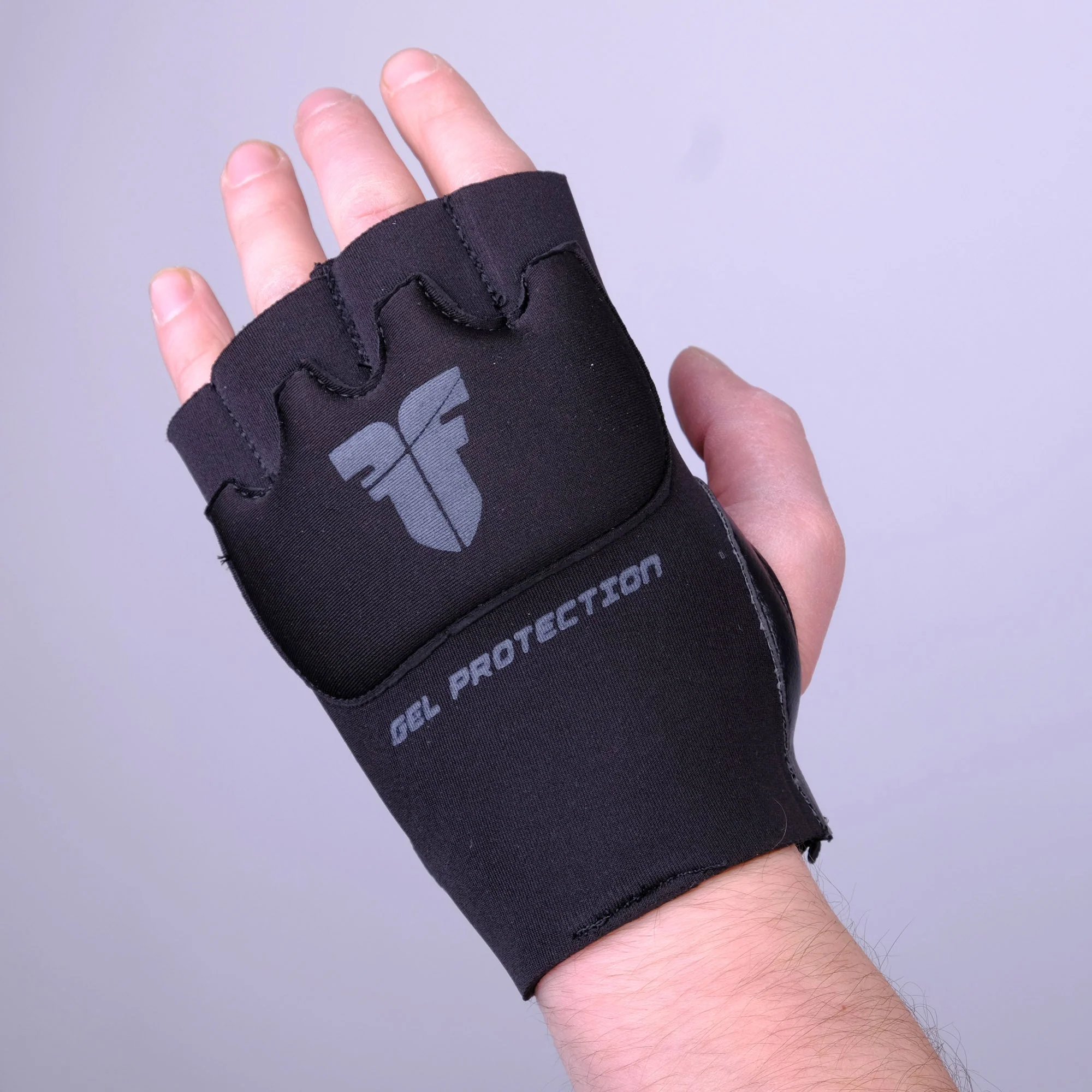 Fighter Strap - Gel Hand-Wraps - black, FGW-001BB - Image 3