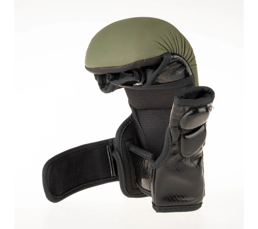 Fighter Training MMA Gloves - khaki/black, FMG-001 - Image 12