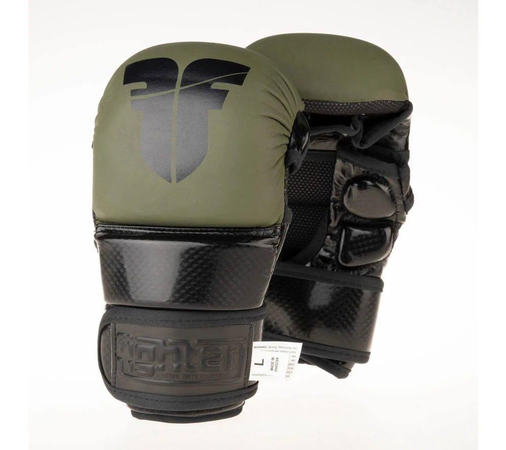 Fighter Training MMA Gloves - khaki/black, FMG-001 - Image 5