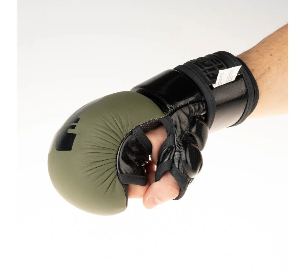 Fighter Training MMA Gloves - khaki/black, FMG-001 - Image 7