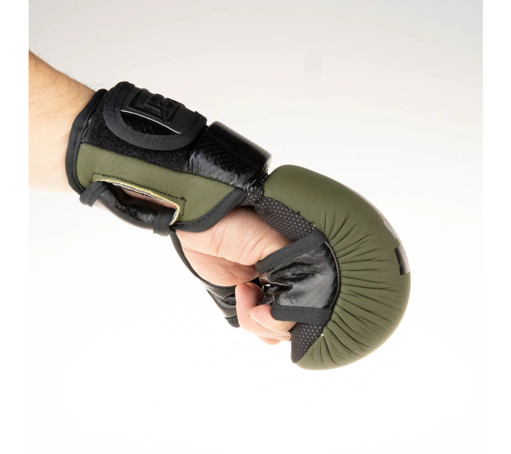 Fighter Training MMA Gloves - khaki/black, FMG-001 - Image 9