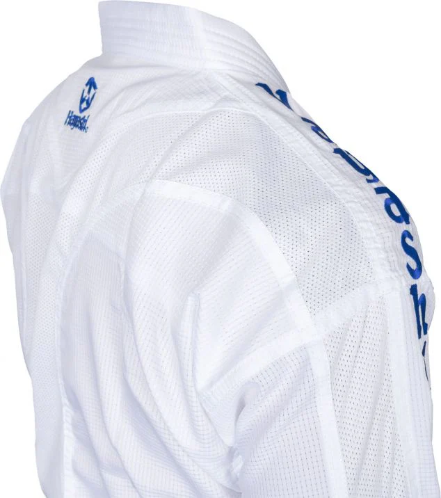 Hayashi Karate Gi “Air Deluxe” - BLUE Embroidery SPE - Image 10