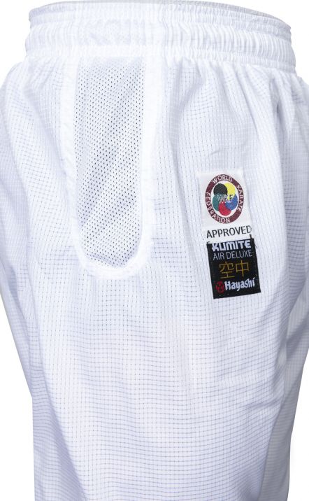 Hayashi Karate Gi “Air Deluxe” - BLUE Embroidery SPE - Image 6