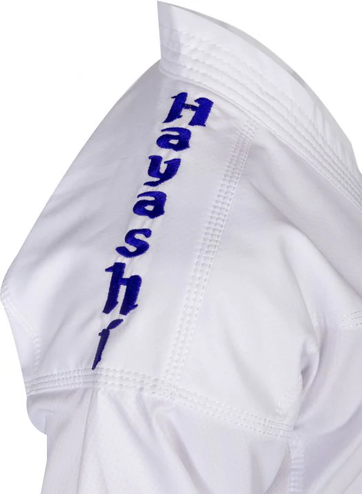 Hayashi WKF Karate-Gi CHAMPION FLEXZ - White/Blue, 043-16 - Image 13