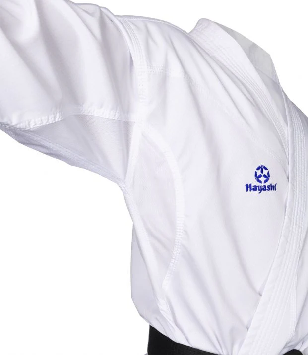 Hayashi WKF Karate-Gi CHAMPION FLEXZ - White/Blue, 043-16 - Image 3