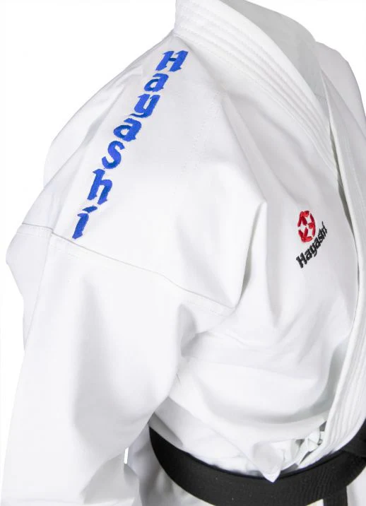 Hayashi WKF Karate-Gi KATAMORI - Blue Embroidery, 0295-4 - Image 6