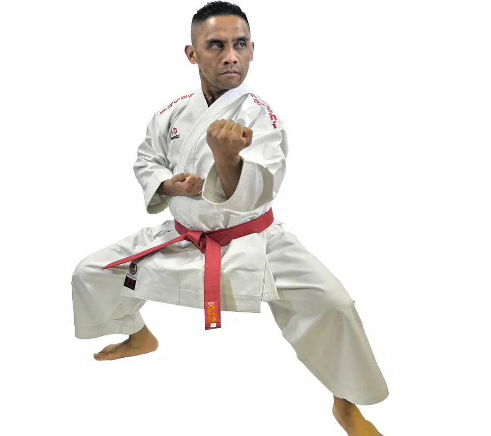 Hayashi WKF Karate-Gi KATAMORI - Red Embroidery, 0295-4 - Image 12