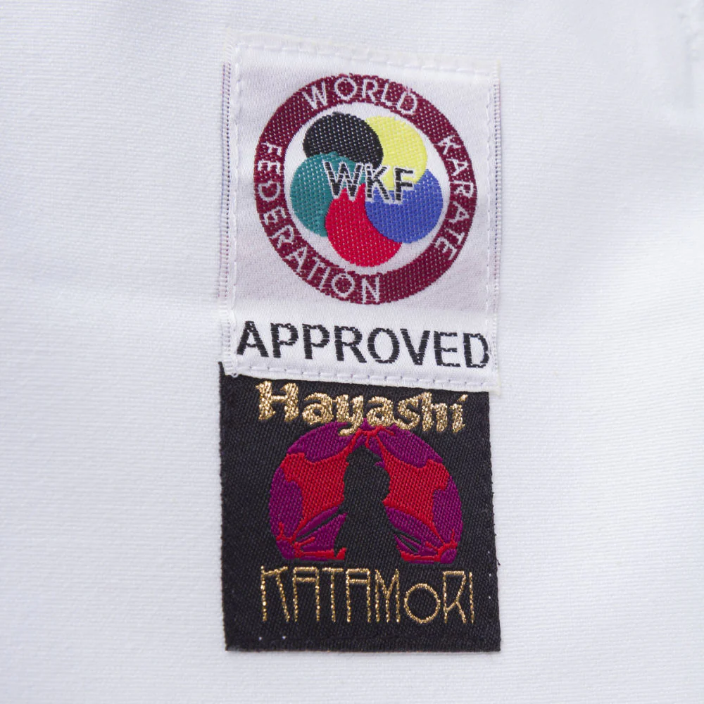 Hayashi WKF Karate-Gi KATAMORI - Red Embroidery, 0295-4 - Image 9