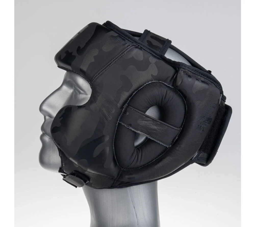Headguard Fighter Sparring Pro - black/camo - Image 3