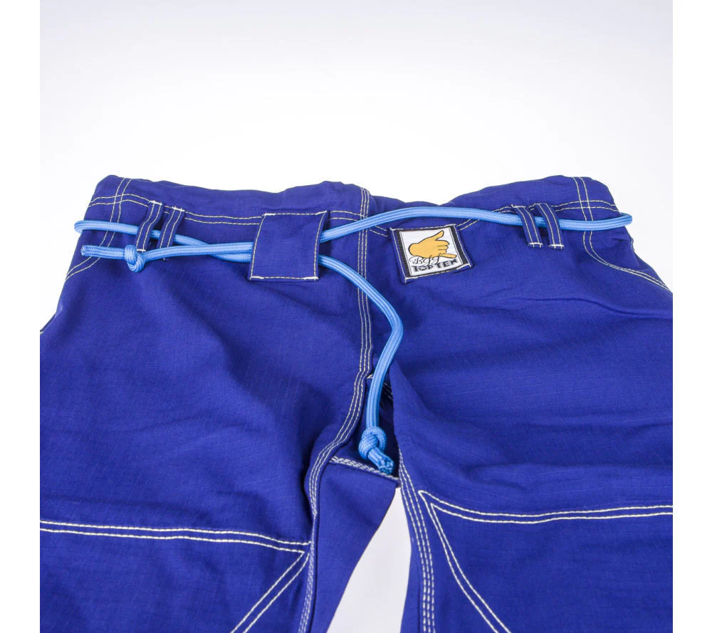 Top Ten Brazilian Jiu Jitsu Uniform Mohicans - Blue - Image 5