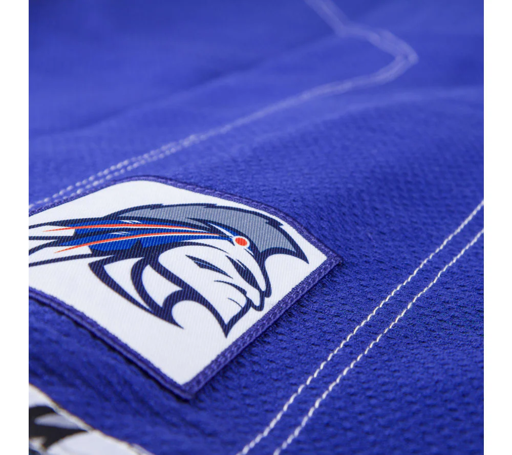 Top Ten Brazilian Jiu Jitsu Uniform Mohicans - Blue - Image 6