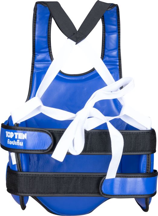 Top Ten Chest guard “Jot Muay” - Blue - Image 4