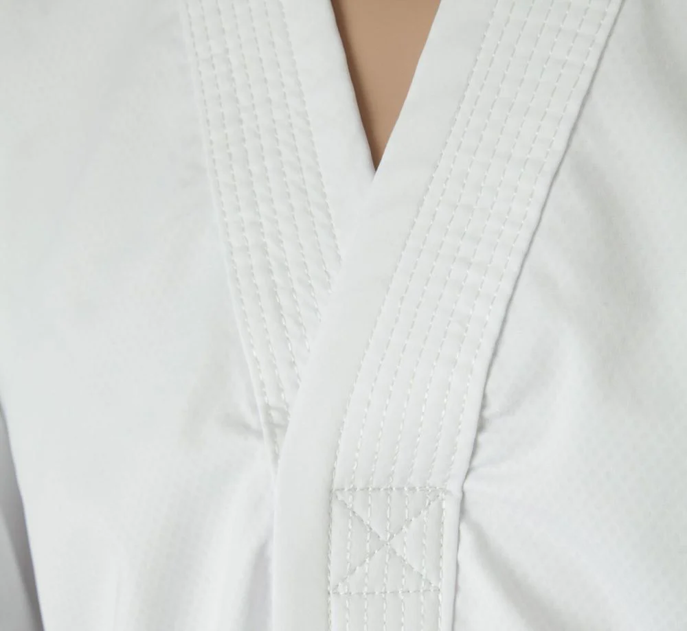 TOP TEN ITF Assistant Instructor Uniform - Premium Gold Dobok White/black, 16772-1 ( 1st - 3rd Dan) - Image 8