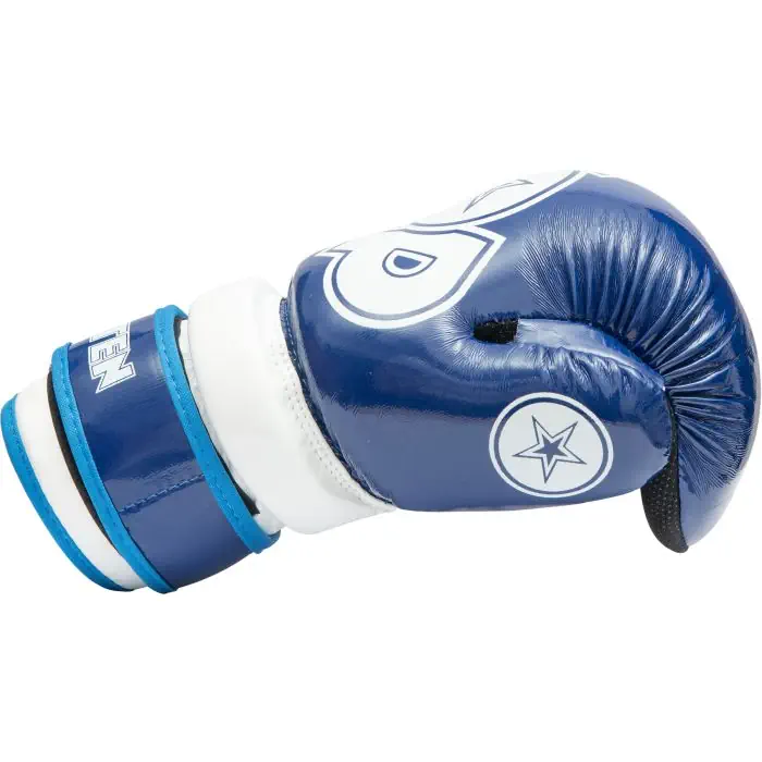 Top Ten Open-Hand Gloves, blue/white - Image 4