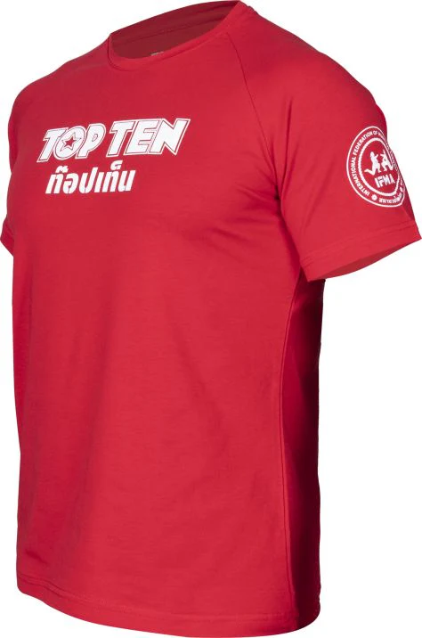 Top Ten T-Shirt “Niran” - Red - Image 3