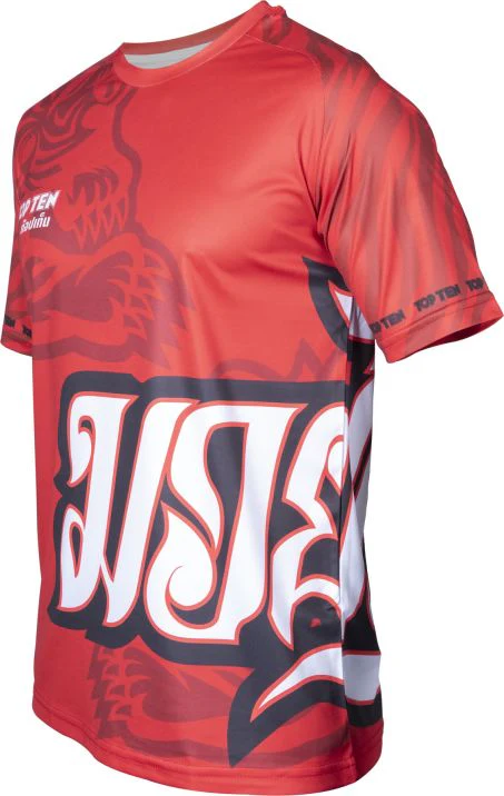 Top Ten T-Shirt “Patcharee” - Red - Image 3