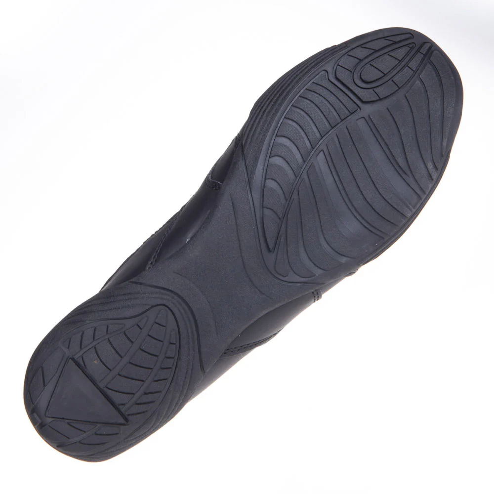 TopTen Boxing Shoes - Black/Grey Mid-Top with Lockdown Strap, 1172-1 - Image 4